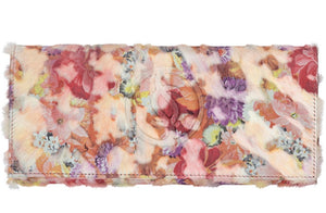 Ava Pink Floral Clutch