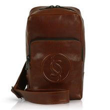 Load image into Gallery viewer, COGNAC SIGNATURE MAN BAG
